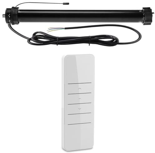 NOBILY Funk-Rolladenmotor 1-10er SET PR5 20/15-60 60mm Welle bis 50Kg (SW60), inkl. hochwertigem Handsender
