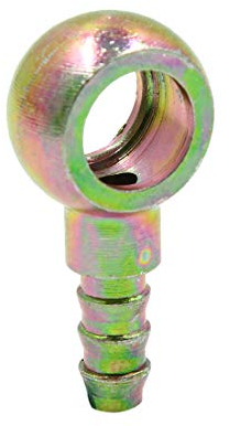 X AUTOHAUX 6mm ID Hose Barb 12mm Banjo Fuel Line Fitting for Motorcycle Car