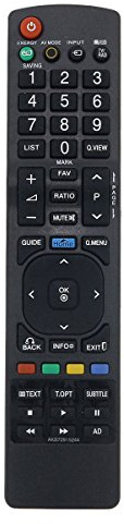 Aurabeam Ersatz TV Fernbedienung kompatibel mit LG 32LK450 Fernseher
