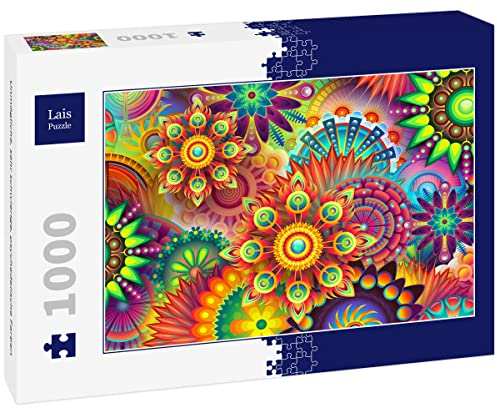 Lais Puzzle Unmögliche, sehr schwierige, psychedelische Farben 1000 Teile