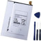 Bestome Ersatz Akku Kompatibel mit Samsung Galaxy Tab S2 8.0 Galaxy Tab S2 Plus 8.0 SM-T710 SM-T713 SM-T715 SM-T715C SM-T715N0 SM-T715Y SM-T719 SM-T719C SM-T719Y mit Werkzeugen