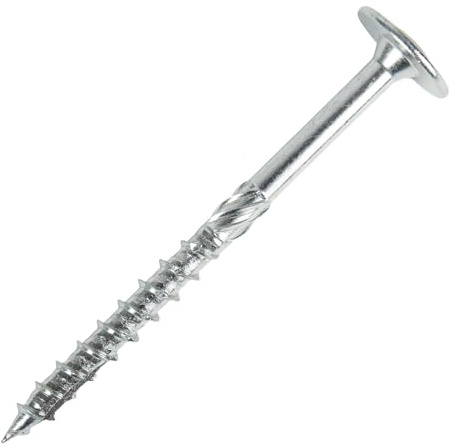 Stier 75595125 Flachkopfschraube, verzinkt, TX 40, 8 x 120 mm