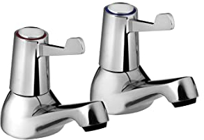 Bristan VAL2 1/2 C CD Value Basin Taps, Chrome