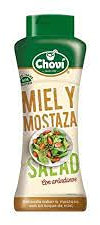 SALSA MIEL Y MOSTAZA AMBIENTE BOT 820ML CHOVI