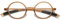 Lanomi Lesebrillen Herren Damen Retro Runde Sehhilfe Lesehilfe Leicht Vollrandbrille Nerd Brillen 1,0 1,25 1,5 1,75 2,0 2,25 2,5 2,75 3,0 3,5 4,0 (Braun, 2.5)