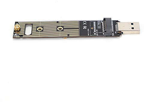 Tbest Nvme Ssd M.2, USB M2 Converter,M.2 Nvme Ssd Auf USB-Adapter,Ssd-Adapterplatine Ssd-Adapterplatine Festplattenkonverterplatine Ssd-Adapterkarte
