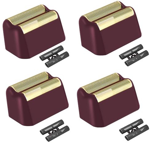 4 Stück Professional 5 Star Series Finale Rasierer Ersatzfolie und Schneidleiste, kompatibel mit Wahl Rasierfolie 7031-100, 7043-100 Super Close Rasierersatzköpfe,