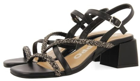 GIOSEPPO Femme Niscemi Sandale, Noir, 36 EU