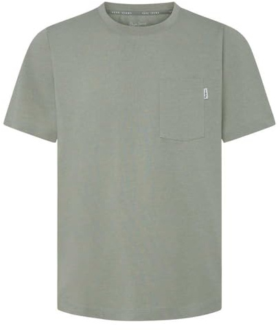 Pepe Jeans Herren Mans Tee T-Shirt, Green (Palm Green),