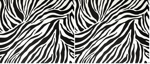 Fablon FAB10132 45 cm x 2 m Roll Zebra (Pack of 2)