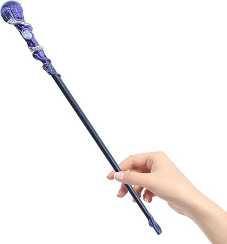 Tamoiup Handgefertigter Zauberstab Aus Kristall, Hexe, Zauberer, Cosplay, Zauberstab, Halloween, Weihnachten, Geburtstag, Pa-RTY, Cosplay, Kostümzubehör