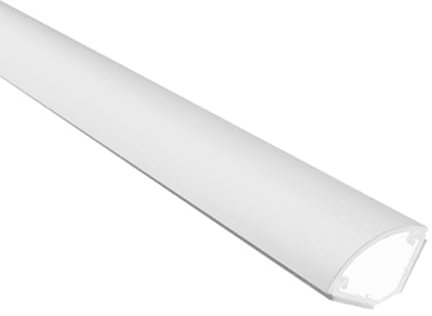 RobustWeg Goulotte de câbles,Kit Goulotte Passe Cable,Cache Câble TV Mural,Cache-câble Auto-adhésif,Cache-Câble Mural,Gestion et masquage de câbles,pour Maison,Entrepôt,Bureau,Plafond,Angle,Sol