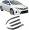 Hlodae Windabweiser Regenabweiser für Toyota Auris E180 2013-2019 Luft und Regenabweiser, Windabweiser Luftabweiser Regenabweiser Seitenfensterabweiser