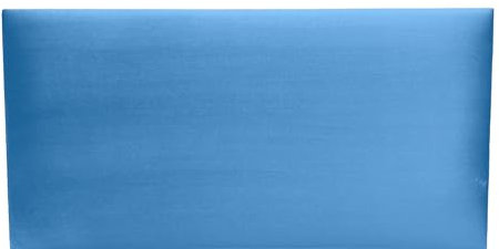 Angelo - Panneaux muraux 3D, pour lit - Deco Nest - Coussin mural - Panneaux rembourrés - Bleu - 40 x 30 cm - Panneaux rembourrés - Panneaux de plafond - Rectangulaire