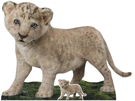 Star Cutouts SC4654 Wicked Lion Cub Cardboard Cutout 2-Pack 66cm – Wicked Theme Birthday Decoration, Kids Party Display & Fan Gift
