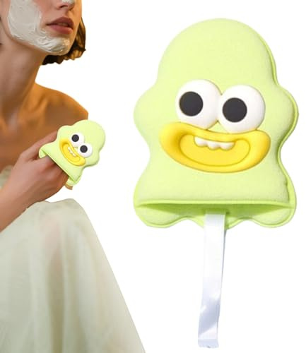 Wezalget Gesichts-Peeling für Damen,Nachhaltige Wiederverwendbare Gesichtsreinigungsbürste | Badehandschuh Für Empfindliche Haut Reise Make-up Dusche Pflege