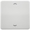 Jung knx - Tecla knx pulsador 1 fase para cd500 blanco alpino