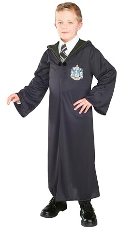 Rubies Official Harry Potter - Slytherin Robe, Children's Costume Halloween
