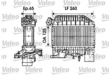 VALEO SERVICE 817698 Intercooler