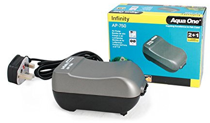 Aqua One AP750 Infinity Airpump Twin 2x200l/hr