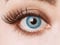 Couleur des lentilles de contact Blue Fire de aricona - sans correction