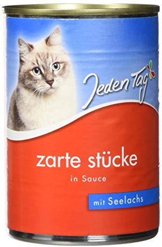 Jeden Tag Katze Häppchen Seelachs, 415g