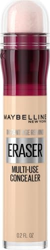 Maybelline Instant Age Rewind Eraser Dark Circles Treatment Multi-Use Concealer, 100, 1 Count (Packaging May Vary)