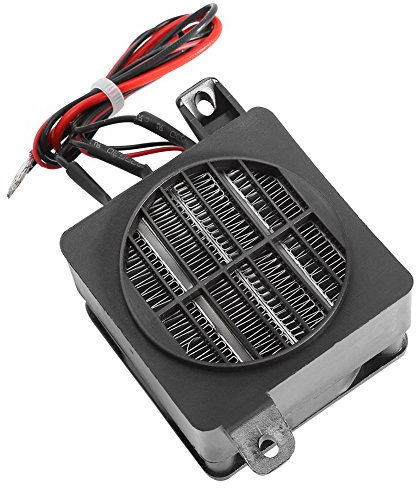 Riscaldatore Elettrico PTC a Temperatura Costante Radiatore Soffiante per Incubatore di Riscaldamento per Piccoli Spazi Auto (12V 150W)
