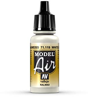 Farbe Vallejo Model Air 71119 White Gray (17ml)