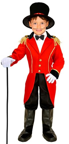 W WIDMANN MILANO Party Fashion - Kinderkostüm Zirkusdirektor, Frack, Dompteur, Faschingskostüme
