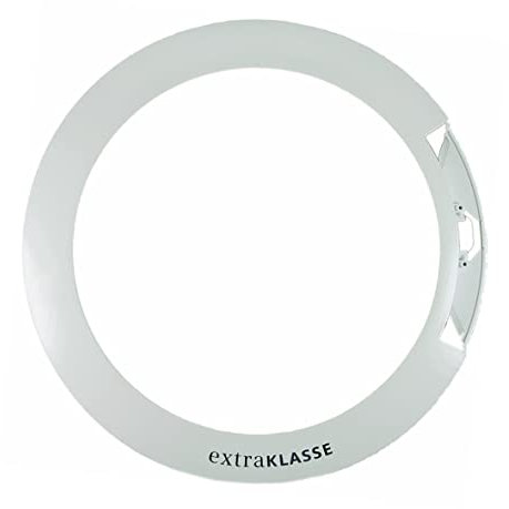 easyPART Kompatibel/Ersatz für Bosch 00447591 Türring außen Ring Bullauge weiß Kunststoff Waschmaschine Frontlader Siemens 447591 passend Maxx Aquastar VarioPerfect Silence iQ300 wae24 wae28 wae32