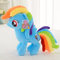 JTWMY 33CM My Little Pony Plüschfigur, Mein Kleines Pony Plüschtier, Kuscheltier Für Kinder, Mädchen Und Jungen, Fans Und Sammler Blue
