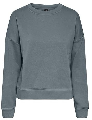 PIECES Damen Sweatshirt Chilli Pastellblau XXL