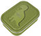 Personalisierbare Brotdose Lunchbox aus Edelstahl von Trixie Baby mit Gravur des Namens (Dino Large)