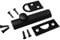 2.5 Inch Flat Door Bolts Black Plated Bolt Door Latches Tower Bolt Sliding Lock Flat Slide Safety Door Barrel Bolt with Screws 1 Pack.