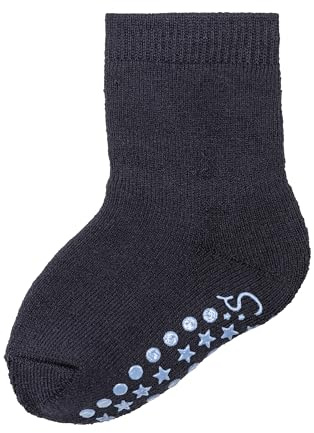 Sterntaler ABS Socken aus Wolle - Kinder Stoppersocken mit Innenfutter - ABS-Motiv auf Sohle - Krabbelsöckchen - Baby und Kinderstrümpfe
