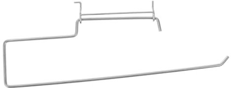 iplusmile Wandhalterung Papierhandtuch-steckbrettaufhänger Papierhandtuchhaken Mit Stecktafel Wandhaken Für Stecktafeln Bandständer Garagenwandhaken Zubehör Für Perfboard Eisen Metall