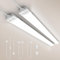 MOJIAZH Feuchtraumleuchte LED 120cm mit Stecker, 36W 4000LM LED Neonröhre, Neutralweiß 5000K Feuchtraumlampe, IP65 Wannenleuchte, Werkstattlampe, Kellerleuchte (Neutralweiß 5000K, 120CM-36W-2PCS)