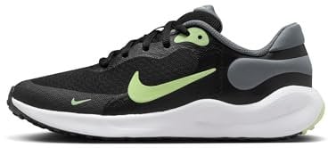 Nike Homme Revolution 7 Sneaker, Noir, Gris, Vert, 33.5 EU