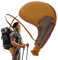 Generisch Ancient Tradition Crafts - Borraccia tradizionale da viaggio, in pelle sintetica, resistente all'usura, per campeggio, feste a tema, 30 cm., vedi descrizione, Vedi descrizione