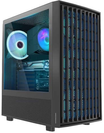 VIST BREEZE PC Gaming Ryzen 7 3700X - RAM 32GB - Radeon RX 7600 - SSD 1TB M.2 - WIFI - Windows 11 Pro