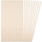 Hemobllo Bandes Triangulaires En Bois Naturel 6 Mm X 50 Cm Pour Moulure De Fenêtre Décorative
