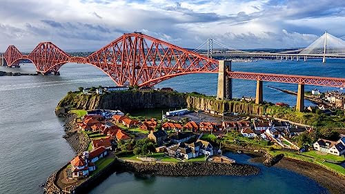 Jigsaw Puzzles For Adults 1000 Pieces Forth Bridge Across The Firth Of Forth, North Queensferry, Scotland, Uk 70x50CM