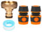Brass Outside Tap Hose Connector G 1 inch (33.3mm) Outdoor Garden Hose Tap Connector, Brass Female Threaded Tap Connectors for Hose Pipe to Tap Adapter Hosepipe Connectors and Fittings