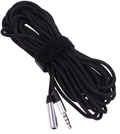 3.5mm Headphone Extension Cable 4 Pole Male to Female Headset Extension Cable Cord for Phone Gaming Headset