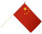 Stockflagge China - 30 x 45 cm