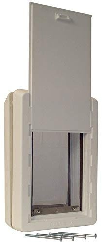 Perfect Pet The All-Weather Energy Efficient Dog Door, Small, 5 x 9.25 Flap Size