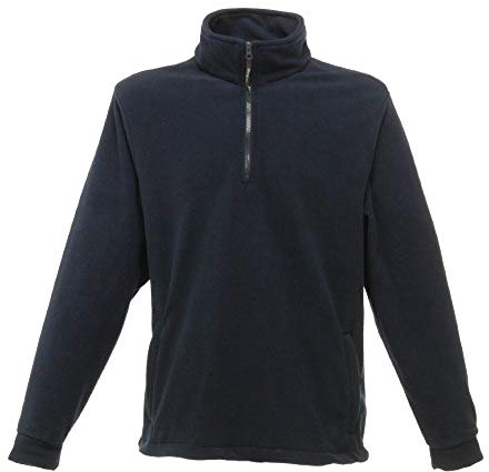 Regatta Herren Professional Men's Thor Overhead Half Zip Fleece, black/grey, XXXL