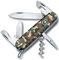 Victorinox Schweizer Taschenmesser, Spartan, Multitool, Swiss Army Knife mit 12 Funktionen, Klinge, Korkenzieher, Camouflage