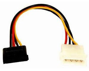 Cable Adaptateur Alimentation SATA MOLEX 5 25 S-ATA 15C